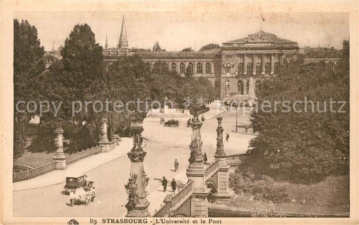 Strasbourg Alsace Universit? et Pont