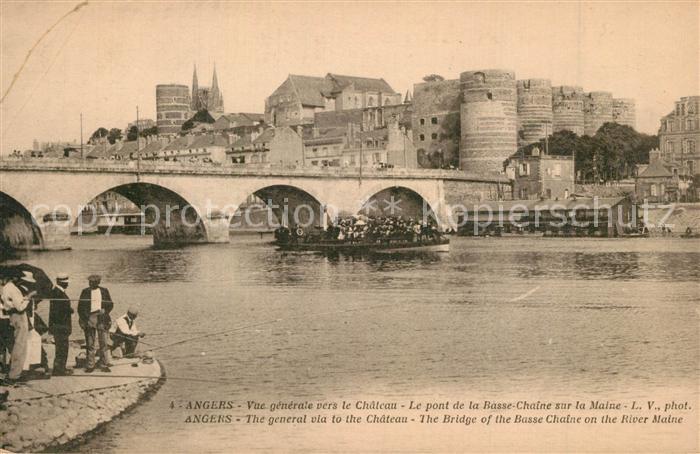 Angers Pont de la Basse Chaine sur la Maine