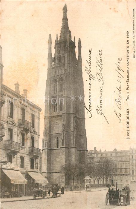 Bordeaux Tour Pey Berland