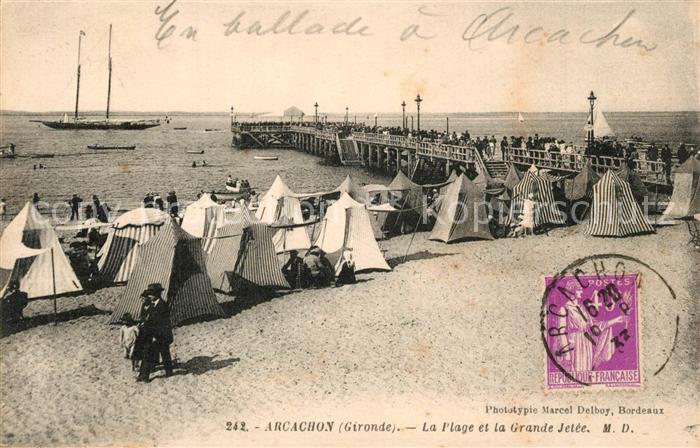 Arcachon Gironde Plage et Grande Jet