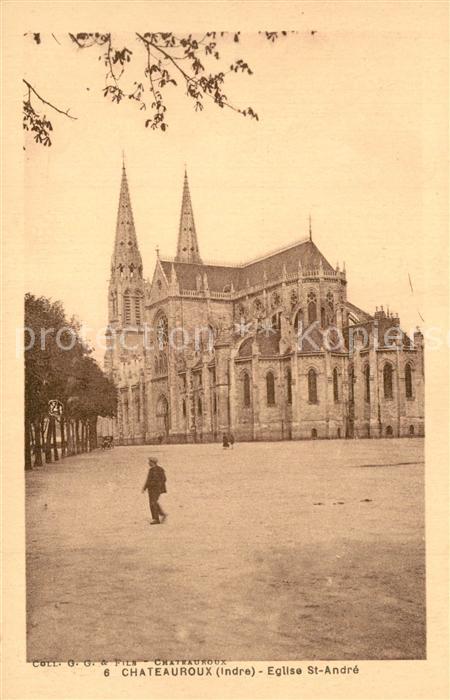 Chateauroux Indre Eglise St-Andr