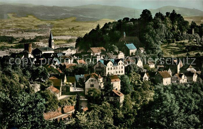 Lindenfels Odenwald Perle des Odenwaldes Fliegeraufnahme