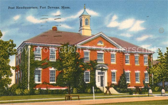 Ayer United States Fort Devens Post Headquartiers