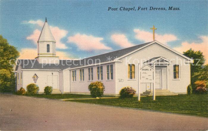 Ayer United States Post Chapel Fort Devens