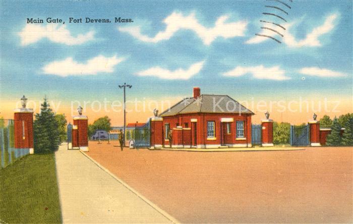 Ayer United States Main Gate Fort Devens