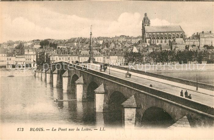 Blois 41 Pont sur la Loire