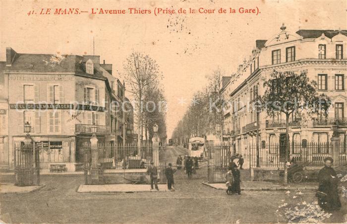 Le Mans Sarthe Avenue Thiers