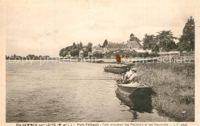 Gemmes-sur-Loire Sainte Port Thibault