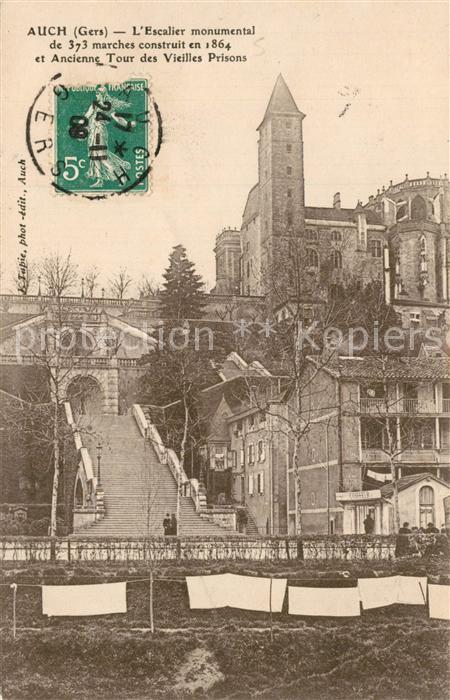 Auch Gers Escalier monumental