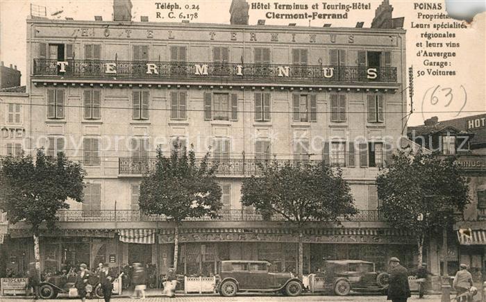 Clermont Ferrand Puy de Dome Poinas Hotel Terminus et Touring-Hotel