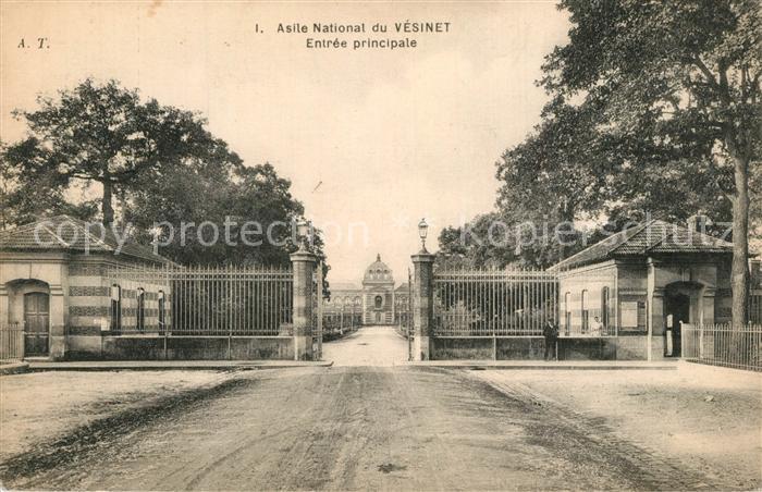 Vesinet Le Asile National Entr?e principale
