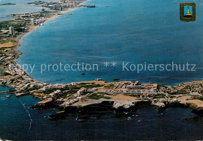 Cartagena Murcia Fliegeraufnahme Playa Levante