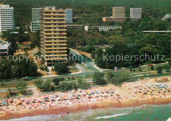 Slatni Pjasazi Fliegeraufnahme mit Strand