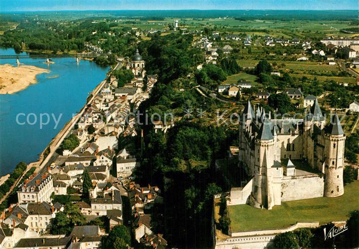 Saumur Fliegeraufnahme Chateau