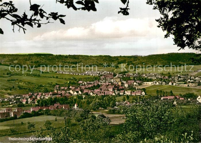 Thalm?ssing Mittelfranken Blick vom Landeck