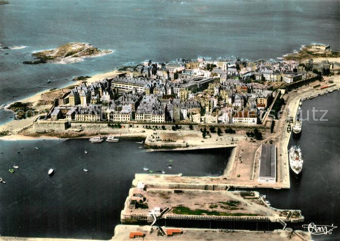 Saint-Malo 35 Fliegeraufnahme Vieille ville