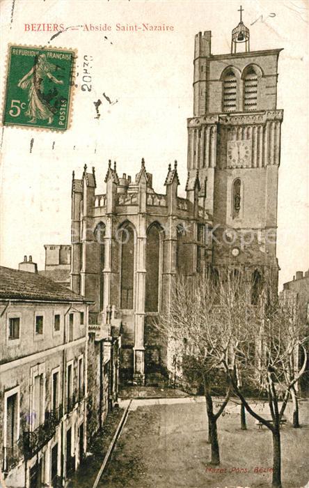 Beziers Abside Saint Nazaire