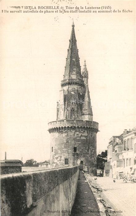 La Rochelle Charente-Maritime Tour de la Lanterne