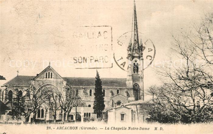 Arcachon Gironde La Chapelle Notre Dame