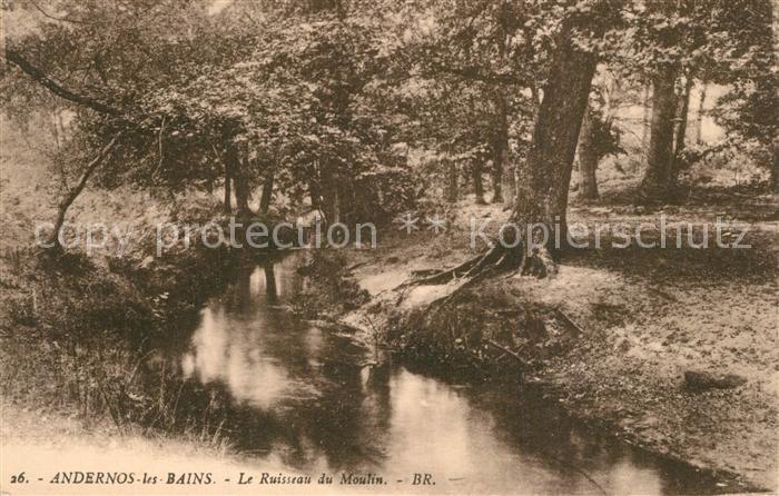 Andernos-les-Bains Le Ruisseau du Moulin