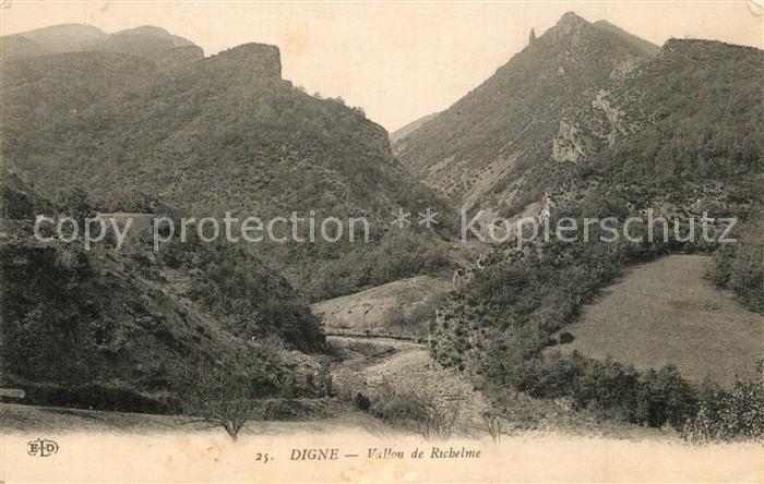 Digne-les-Bains Vallon de Richelme
