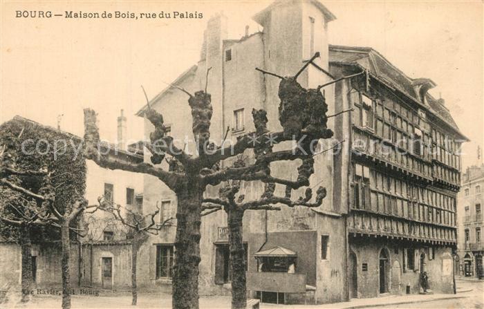 Bourg-en-Bresse Maison de Bois Rue du Palais
