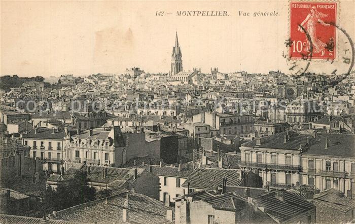 Montpellier Herault Vue generale