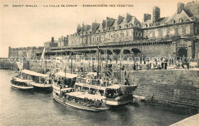 Saint-Malo 35 La Calle de Dinan Embarcadere des Vedettes
