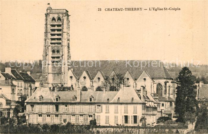 Chateau-Thierry Eglise St Crepia