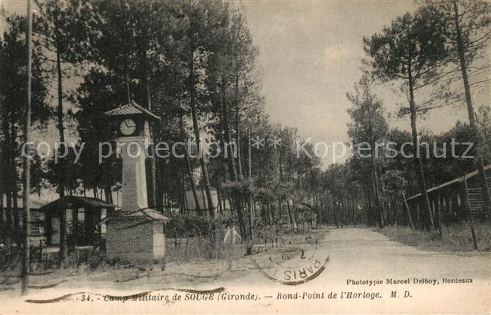 Souge Camp de Souge Martignas-sur-Jalle 33 Gironde Camp Militaire de Souge Rond