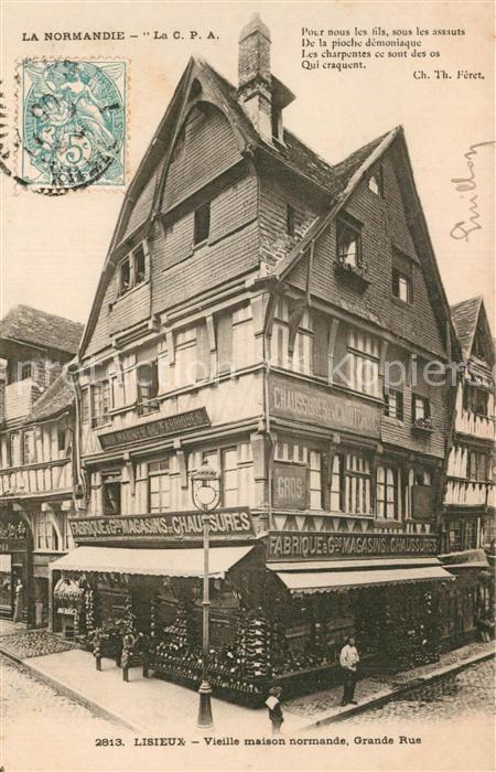 Lisieux Vieille maison normande Grande Rue