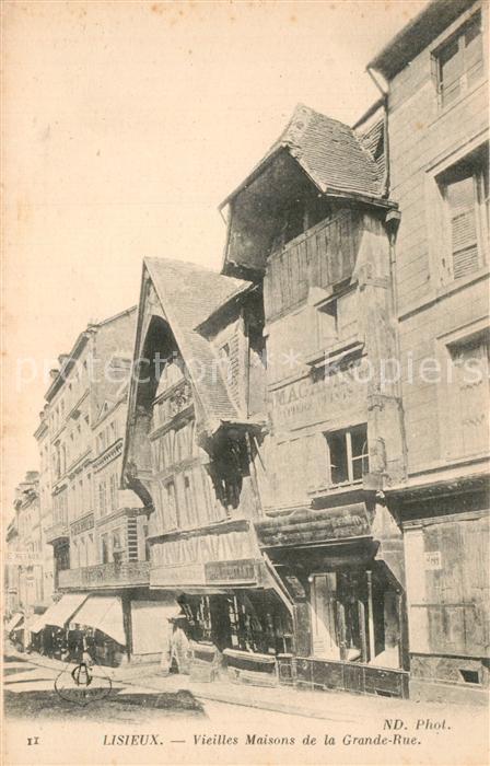 Lisieux Vieilles Maisons de la Grande Rue