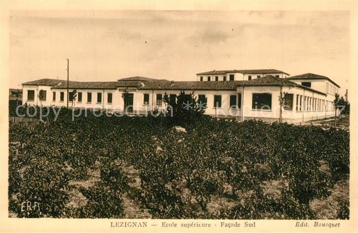 Lezignan Ecole superieure Facade Sud