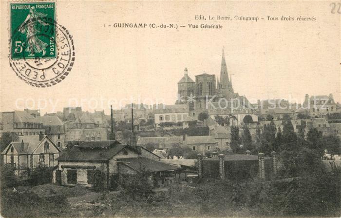 Guingamp Vue generale