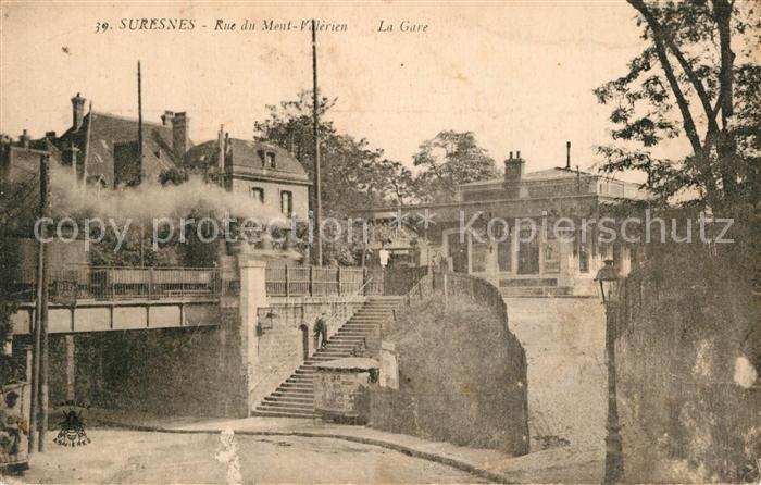 Suresnes Rue du Mont Villerien La Gare