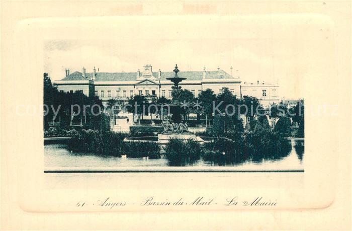 Angers Bassin du Mail La Mairie