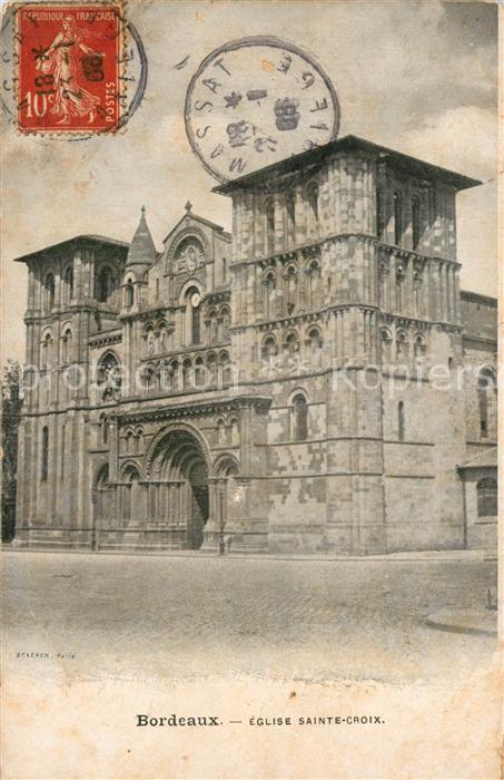 Bordeaux Eglise Sainte Croix