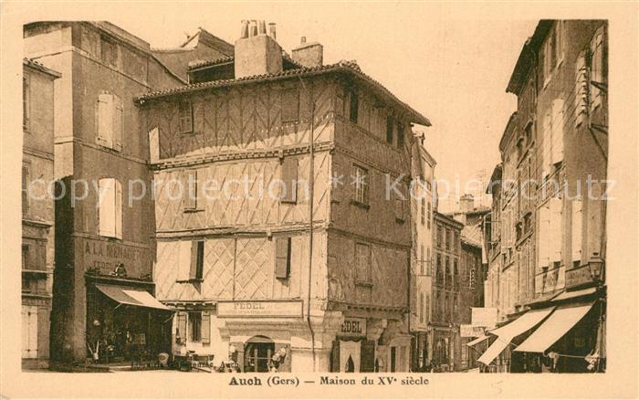 Auch Gers Maison du XV siecle