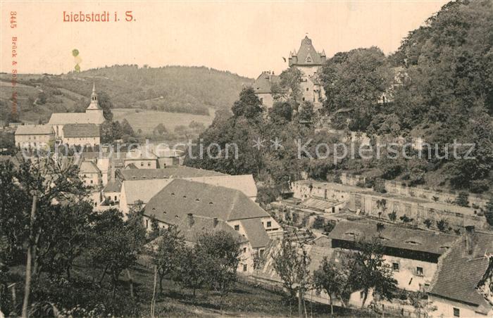 Liebstadt Kirche und Schloss Kuckuckstein