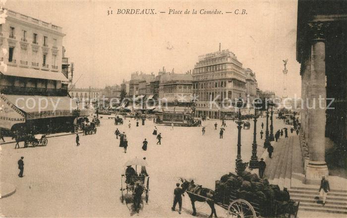 Bordeaux Place de la Comedie
