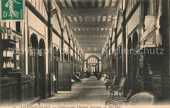 Salies-de-Bearn Etablissement Thermal interieur