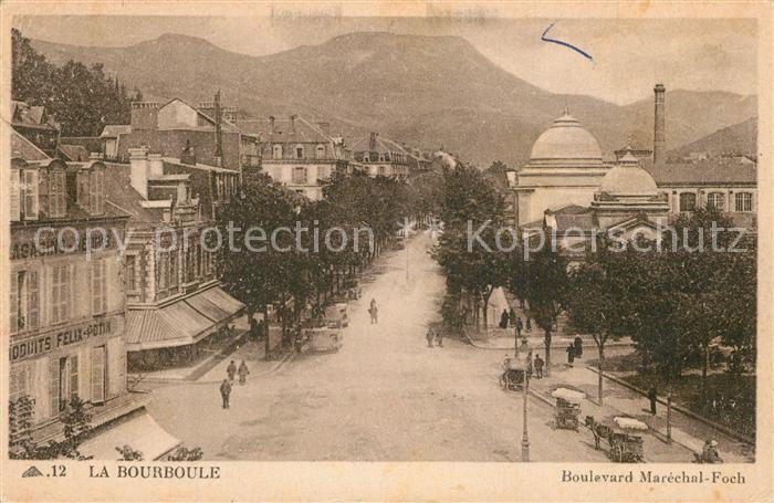 La Bourboule Boulevard Marechal Foch