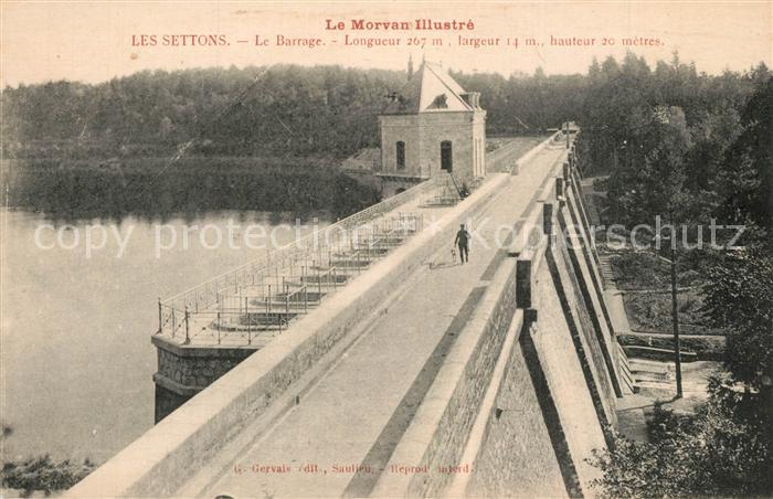 Les Settons Le Barrage