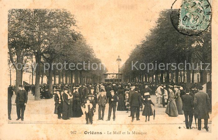 Orleans Loiret Le Mail et la Musique