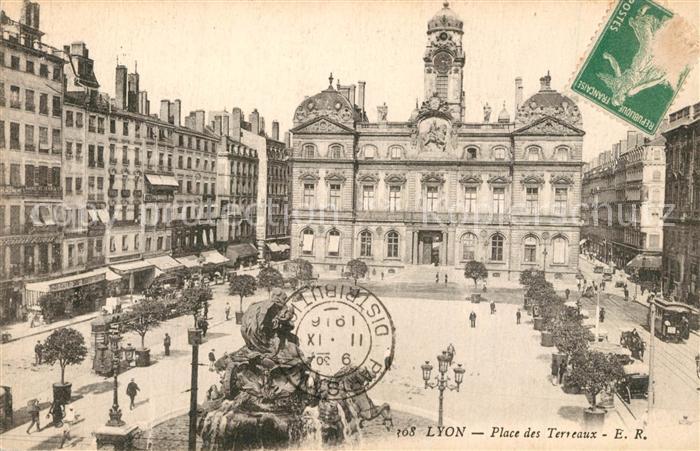 Lyon France Place des Terreaux