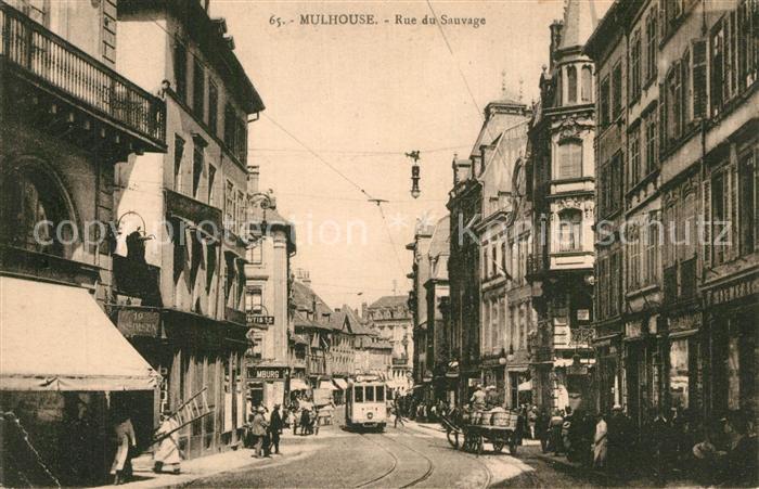 Mulhouse Muehlhausen Rue du Sauvage