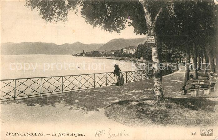 Evian-les-Bains Haute Savoie Le Jardin Anglais