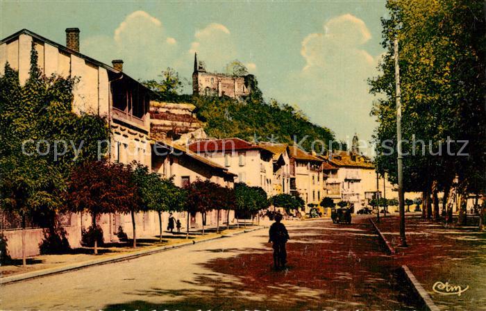 Salies-du-Salat Boulevard du Gravier Clocher de l’Eglis