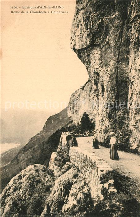 Aix-les-Bains Route de la Chambotte a Chindrieux