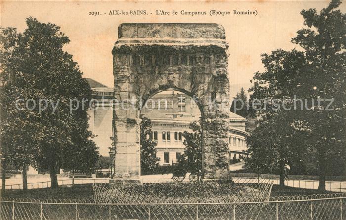 Aix-les-Bains Arc de Campanus